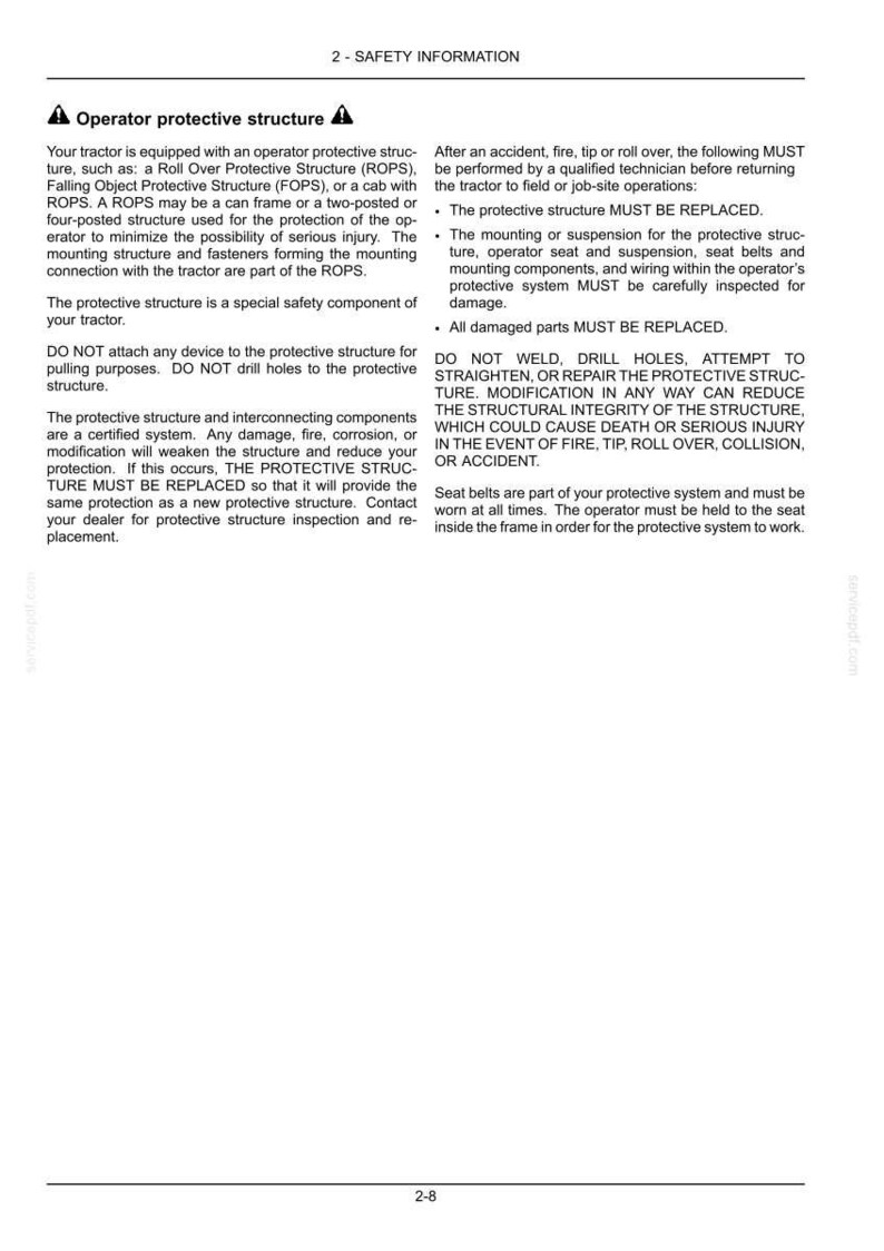 New Holland Boomer 33 & 37 Compact Tractor Operator Owners Operation Manual | Instant PDF Download image 4