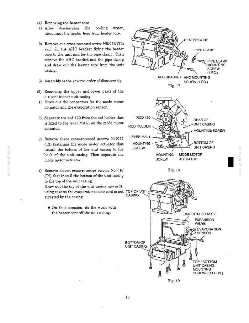 Manual de servicio y reparación para excavadoras hidráulicas Kobelco SK115SRDZ SK135SRLC / Descarga instantánea en PDF imagen 5