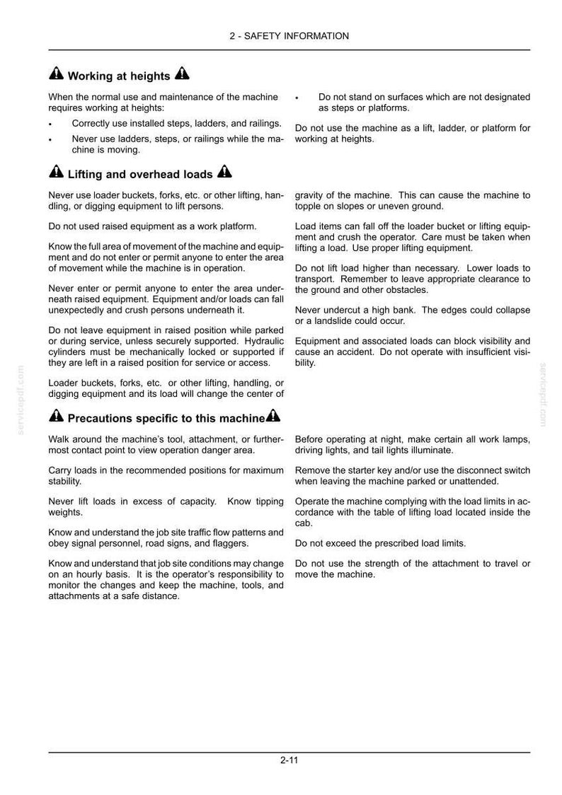 Kobelco ED150-2 Hydraulic Excavator Blade Runner Operator Owners Operation Manual | Instant PDF Download image 3