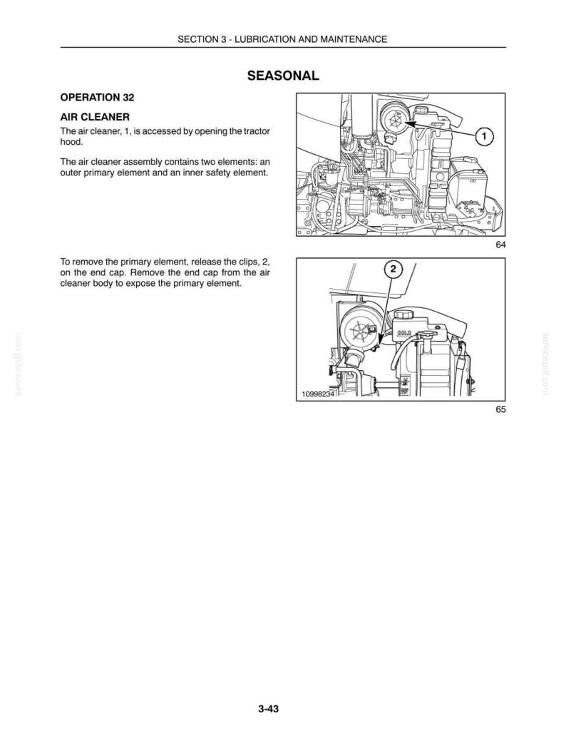 New Holland TC40DA, TC45DA Tractor Operator Owners Operation Manual | Instant PDF Download image 9