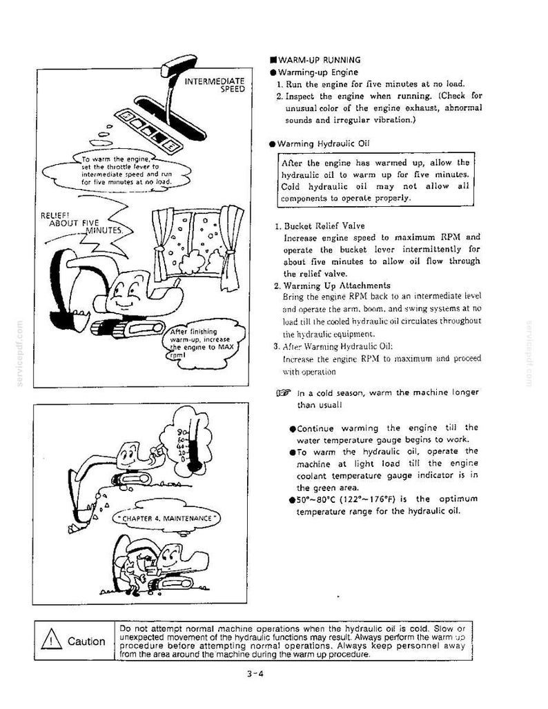 Kobelco SK220LC III Hydraulic Excavator Operator Owners Operation Manual | Instant PDF Download imagen 5