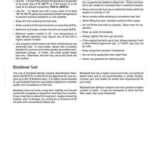Manual de operación y mantenimiento del tractor compacto New Holland Boomer 41 y 47 / Descarga instantánea en PDF imagen 8