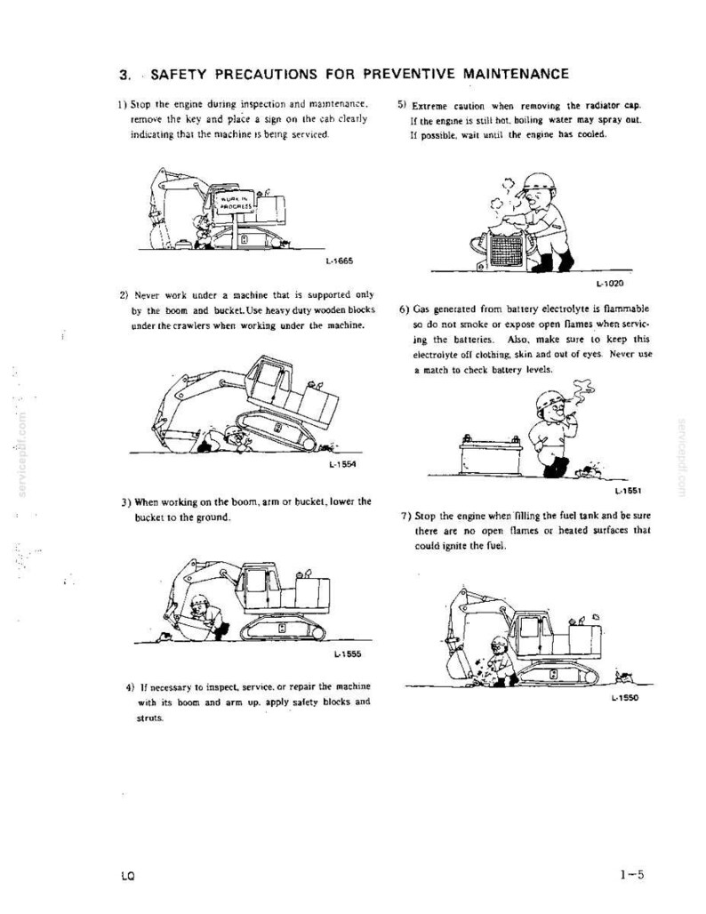 Kobelco K916-Ii, K916LC-II Hydraulic Excavator Operator Owners Operation Manual | Instant PDF Download image 3