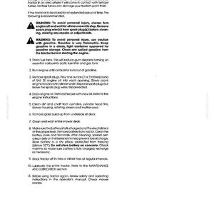 Ford LT12.5A Lawn Tractor Operator Owners Operation Manual | Instant PDF Download image 7