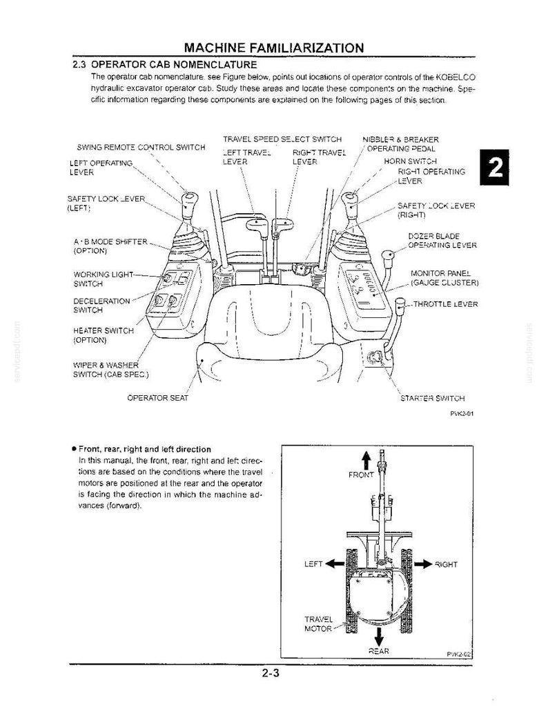 Kobelco SK25SR-2 Hydraulic Excavator Operator Owners Operation Manual | Instant PDF Download bild 4