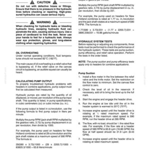 New Holland 994, 92C, 94C Grain Belt Header Service Repair Workshop Manual | Instant PDF Download image 5