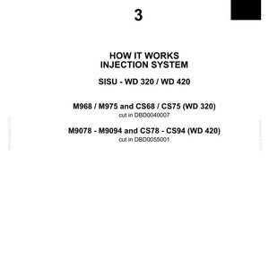 Steyr M968, M975 Tractor Service Repair Workshop Manual Service Manual | Instant PDF Download image 2