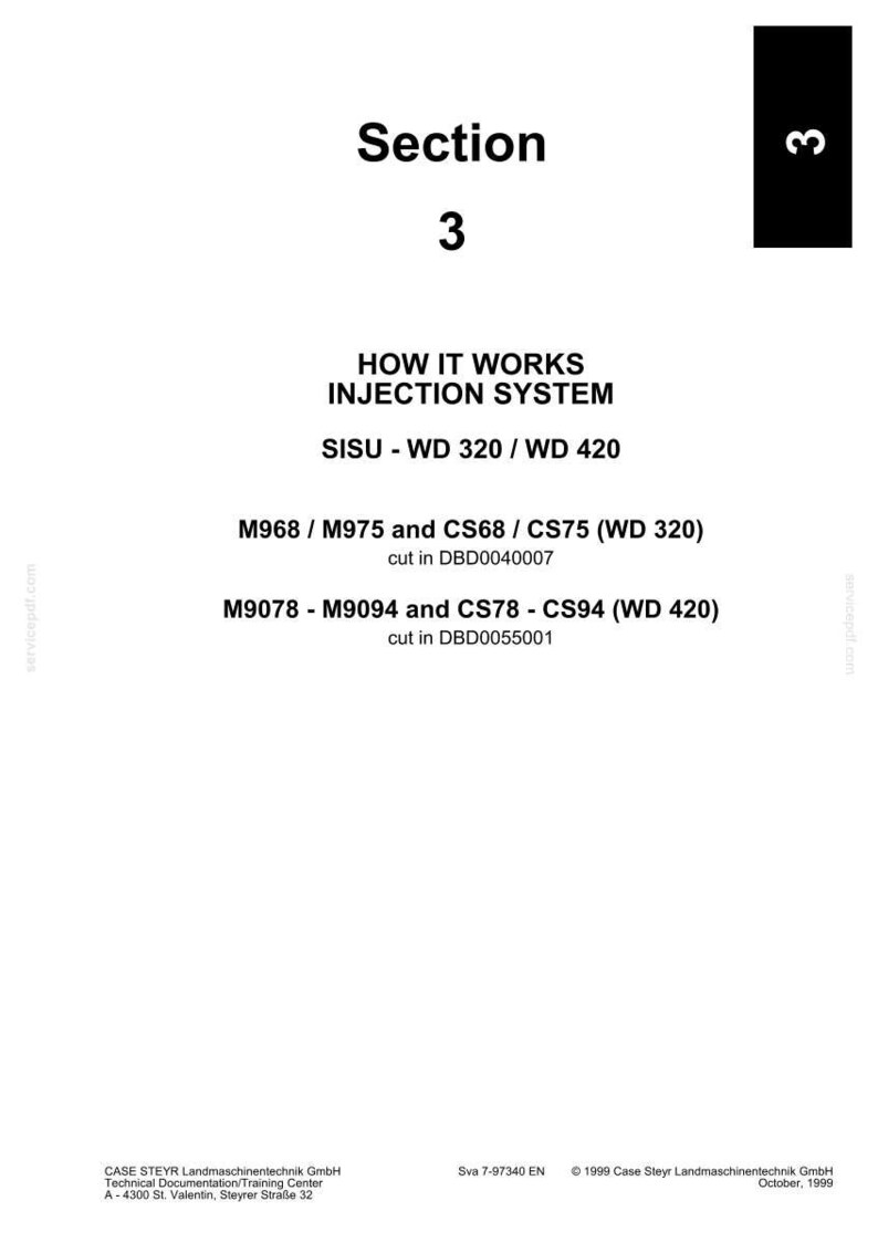 Steyr M968, M975 Tractor Service Repair Workshop Manual Service Manual | Instant PDF Download image 2