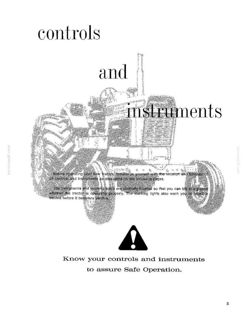 Ford 9000 Tractor Operator Owners Operation Manual | Instant PDF Download image 4
