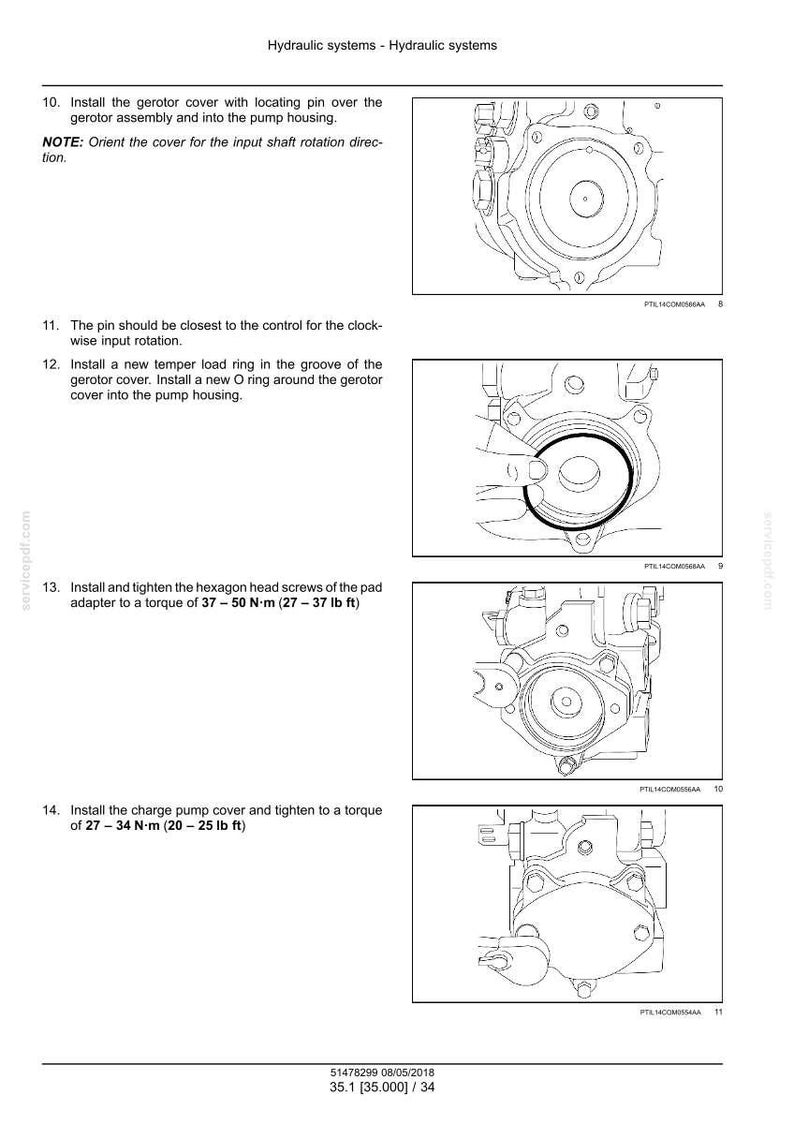 Ladda ner servicemanual för Case Construction 1107EX jordkomprimator i PDF-format bild 7