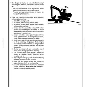 New Holland E265, E305 Raupenbagger Fahrer Besitzer Bedienungsanleitung | Sofort PDF Download Bild 4