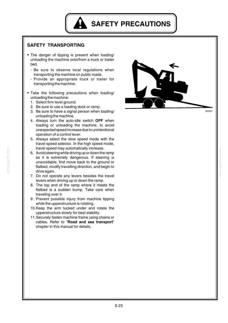 New Holland E265, E305 Raupenbagger Fahrer Besitzer Bedienungsanleitung | Sofort PDF Download Bild 4