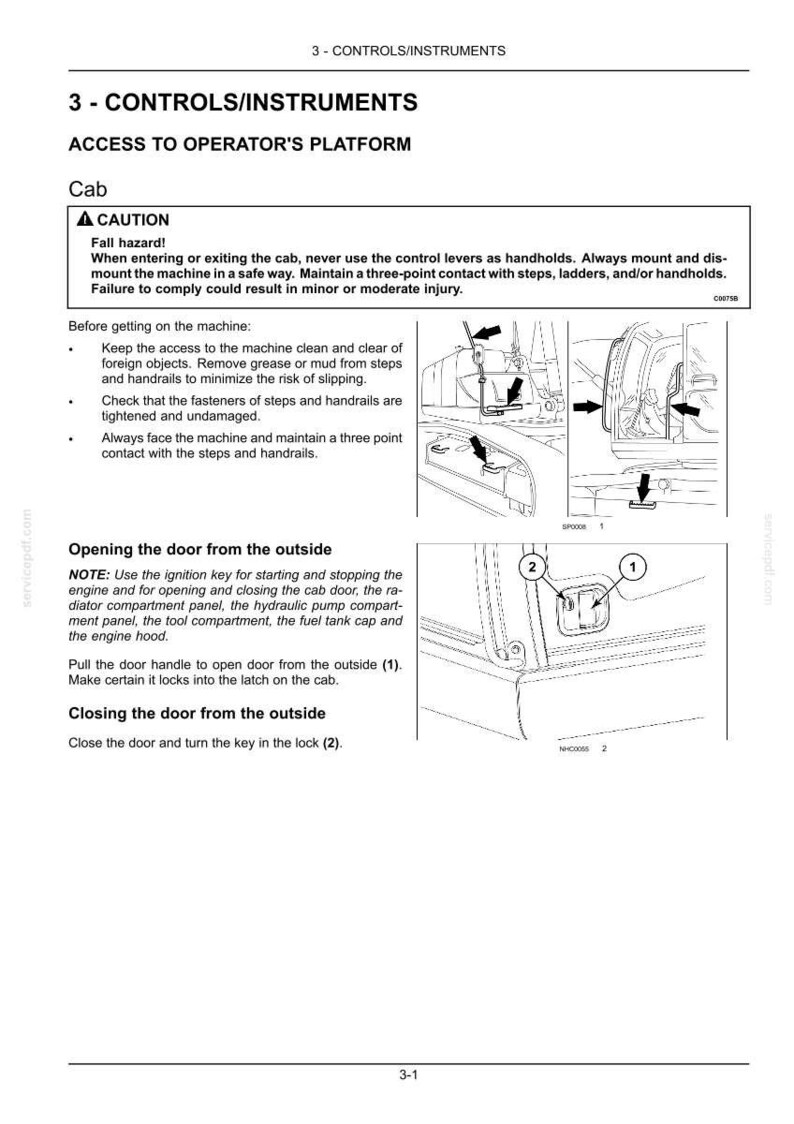 Kobelco ED150-2 Hydraulic Excavator Blade Runner Operator Owners Operation Manual | Instant PDF Download image 4