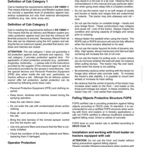 Manual de operación y mantenimiento del tractor New Holland T4.115 / Descarga instantánea en PDF imagen 4