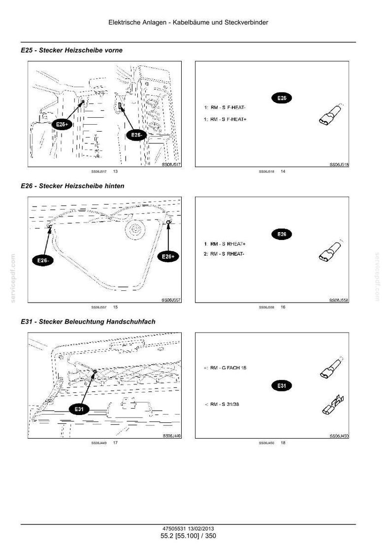 Steyr Cvt 6140, Cvt 6150, Cvt 6160, Cvt 6175, Cvt 6195 Traktor Wartungshandbuch Reparatur Werkstatthandbuch | PDF-Download image 10