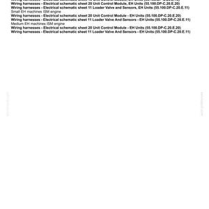 May include: A document titled "Electrical systems - FAULT CODES" with troubleshooting steps and wiring harness details for an F5H engine. Includes text about voltage measurements and short circuits.