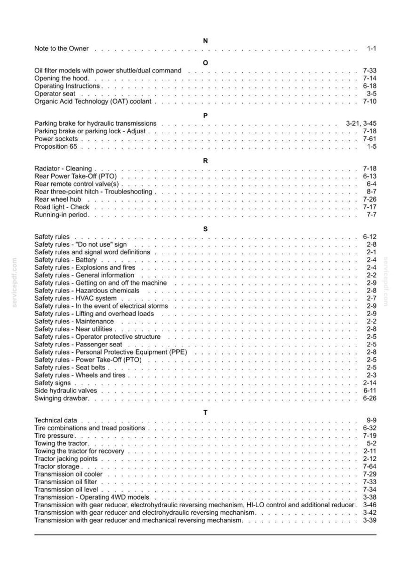 New Holland T4.75v, T4.85v, T4.95v, T4.105V Tractor Operator Owners Operation Manual | Instant PDF Download image 11