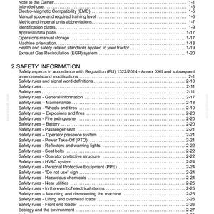 Steyr 4075, 4085, 4095, 4105, 4115 Kompakt Ecotech Tractor Operator Owners Operation Manual | Instant PDF Download image 4