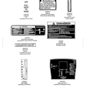 Ford LT12.5A Lawn Tractor Operator Owners Operation Manual | Instant PDF Download image 9