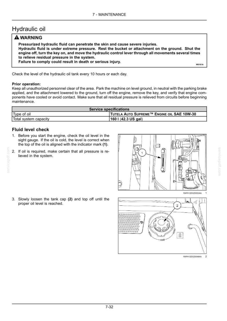 New Holland D150C Tier 2 Crawler Dozer Operator Owners Operation Manual | Instant PDF Download image 8