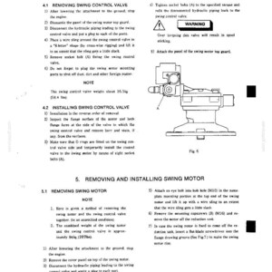 Kobelco K912-Ii, K912LC-II Hydraulic Excavator Service Repair Workshop Manual | Instant PDF Download image 5