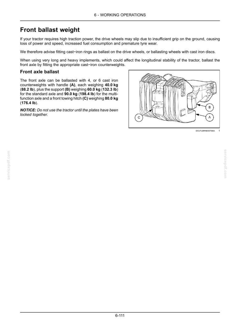 Steyr 4075, 4085, 4095, 4105, 4115 Kompakt Ecotech Tractor Operator Owners Operation Manual | Instant PDF Download image 10