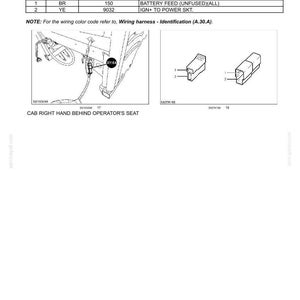 May include: Diagram of an electrical system, including a table with wire numbers and circuit references. The image includes illustrations of wiring components and the text "X116A Rear Power Socket Implement Plus."