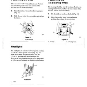Ford LS25-12.5G Yard Tractor Operator Owners Operation Manual | Instant PDF Download image 6