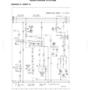 May include: Diagram of an electrical system for a Case construction vehicle, model 865VHP AWD - 885AWD. The diagram includes labels for various components, wiring, and electrical connections. The text "ELECTRICAL SYSTEM" is at the top.