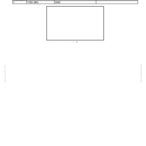 May include: A technical diagram titled "Electrical systems - Harnesses and connectors". It features a table detailing connector X-104A for the right-hand roof rear turn signal, with wire number 178X (BK) and circuit reference GND.
