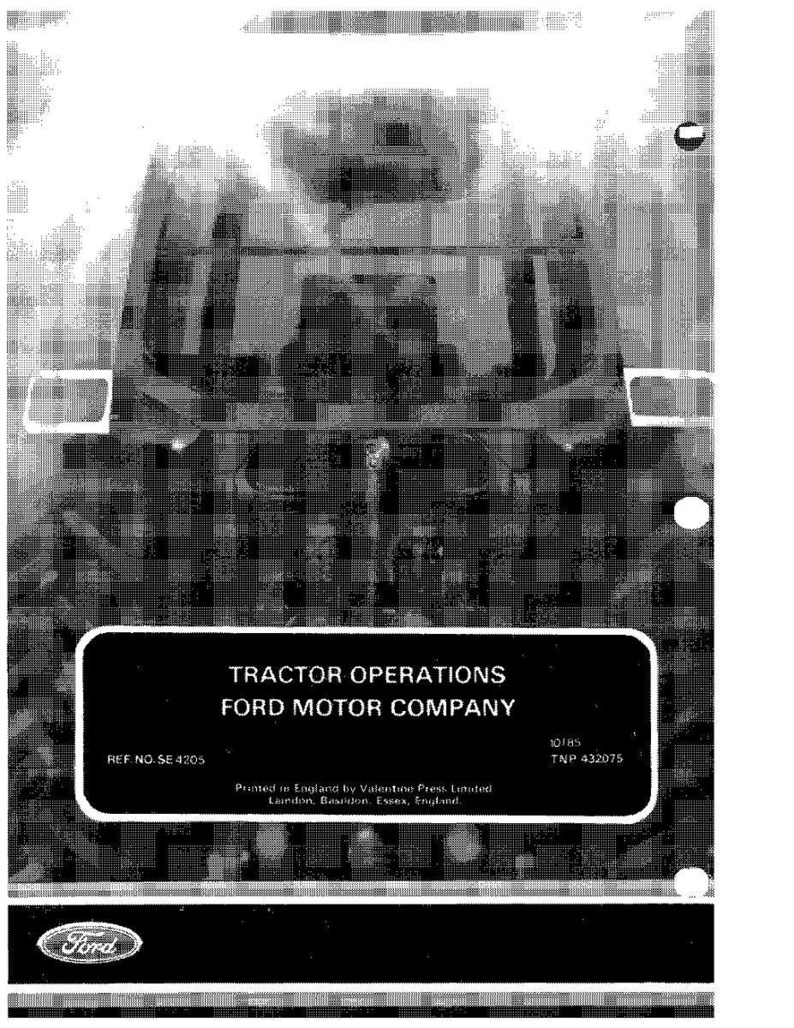Ford 7710 II Tractor Operator Owners Operation Manual | Instant PDF Download image 11