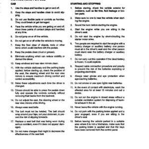 New Holland AD250 Articulated Dump Truck Operator Owners Operation Manual | Instant PDF Download image 4