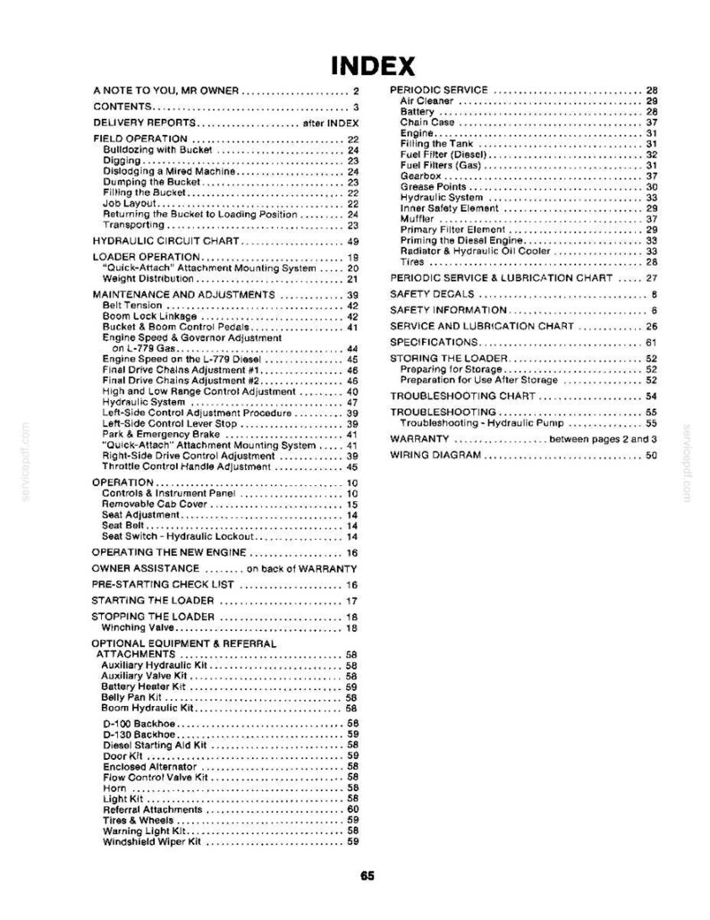 New Holland L-779 Skid-Steer Loader Operator Owners Operation Manual | Instant PDF Download image 10