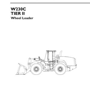 New Holland W230C Tier II Wheel Loader Operator Owners Operation Manual | Instant PDF Download image 3