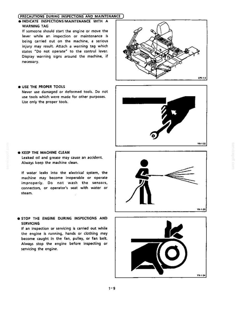 Kobelco Sk110, SK130, SK130LC Hydraulic Excavator Operator Owners Operation Manual | Instant PDF Download image 3