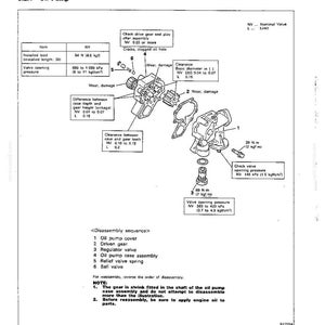 Manual de servicio y reparación del motor diésel Mitsubishi 6D31, 6D31-T / Descarga instantánea en PDF imagen 6