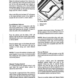 Ford 8210 with Electro-Link Hydraulic Control Tractor Operator Owners Operation Manual | Instant PDF Download image 5