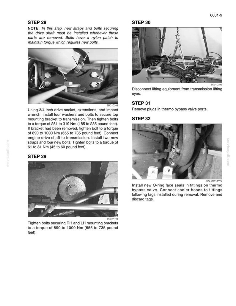 Manual de servicio y reparación para la cargadora de ruedas New Holland W190C Tier 2 / Descarga instantánea en PDF imagen 7