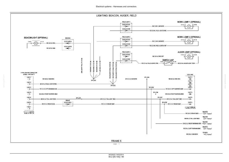 Manual de servicio y reparación para carros neumáticos Flexi-Coil 1740, 2340, 2850, 3350, 3850 y 4350 / Descarga instantánea en PDF imagen 5