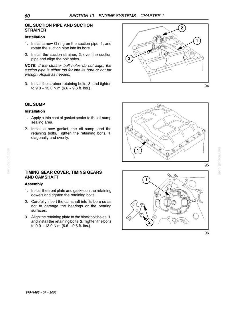 New Holland TZ21D, TZ24D Compact Utility Tractor Service Repair Workshop Manual | Instant PDF Download image 5