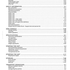 New Holland W230C Tier II Wheel Loader Operator Owners Operation Manual | Instant PDF Download image 11