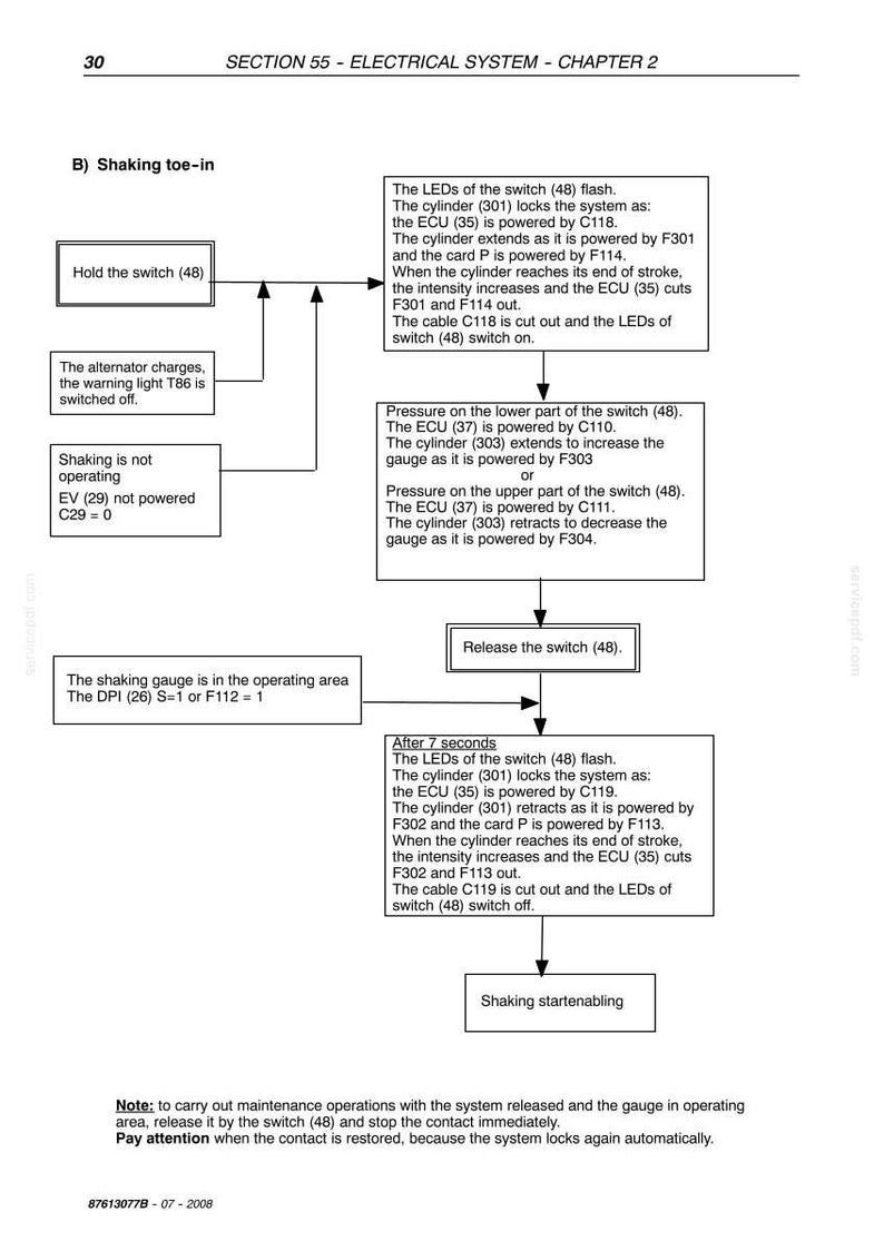 New Holland Vm3080, Vl5060, VL5070, VL5080 Grape Harvester Service Repair Workshop Manual | Instant PDF Download image 9