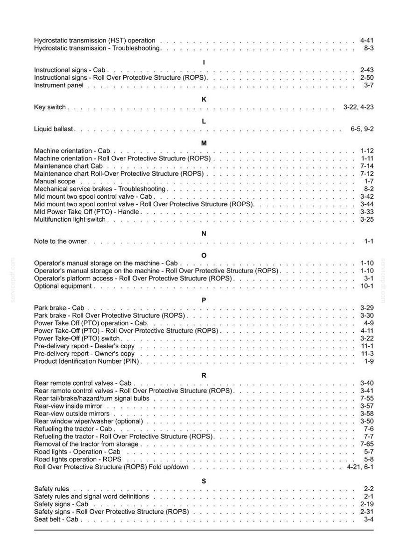 New Holland Boomer 35, Boomer 40 Tier 4B (final) Compact Tractor Operator Owners Operation Manual | Instant PDF Download image 11
