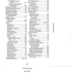 May include: A page from a manual with an index of terms and specifications, including "Transmission Oil", "Filter", and "Automatic Mode Operation". The text is black on a white background.