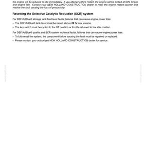 New Holland B95c, B95c Tc, B110C Tier 4B (final) Tractor Loader Backhoe Operator Owners Operation Manual | Instant PDF Download image 5
