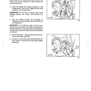 New Holland 2212, 2214, 2216, 2218, 2322, 2324, 2326, 2328 Windrow Forage Header Service Repair Workshop Manual | Instant PDF Download image 5
