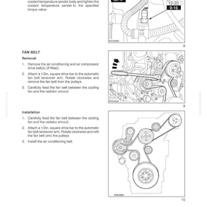 Manuale di officina per la riparazione e la manutenzione delle andanatrici semoventi New Holland HW305, HW305S, HW325 / Download PDF immediato immagine 4