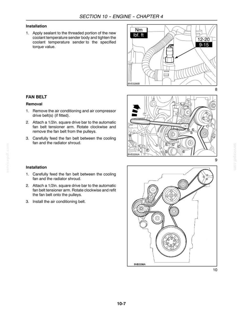 Manuale di officina per la riparazione e la manutenzione delle andanatrici semoventi New Holland HW305, HW305S, HW325 / Download PDF immediato immagine 4