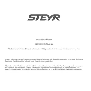 Steyr Cvt 6140, Cvt 6150, Cvt 6160, Cvt 6175, Cvt 6195 Traktor Wartungshandbuch Reparatur Werkstatthandbuch | PDF-Download image 3