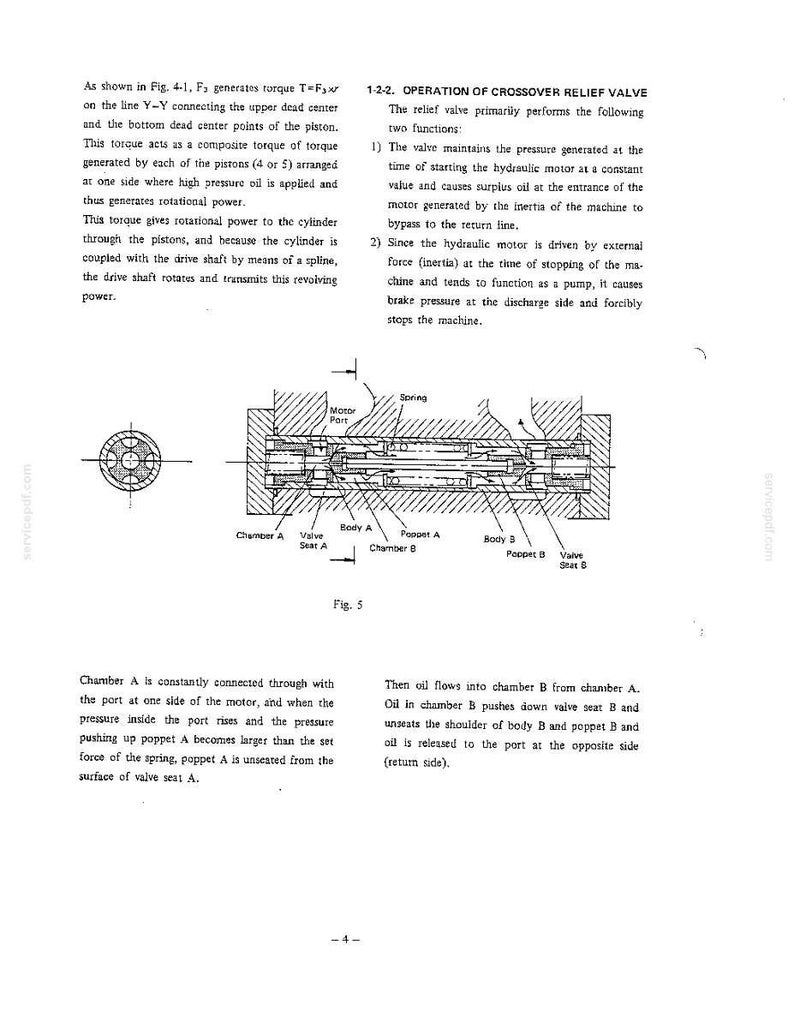 Kobelco K905, K905LC Hydraulic Excavator Service Repair Workshop Manual | Instant PDF Download image 7